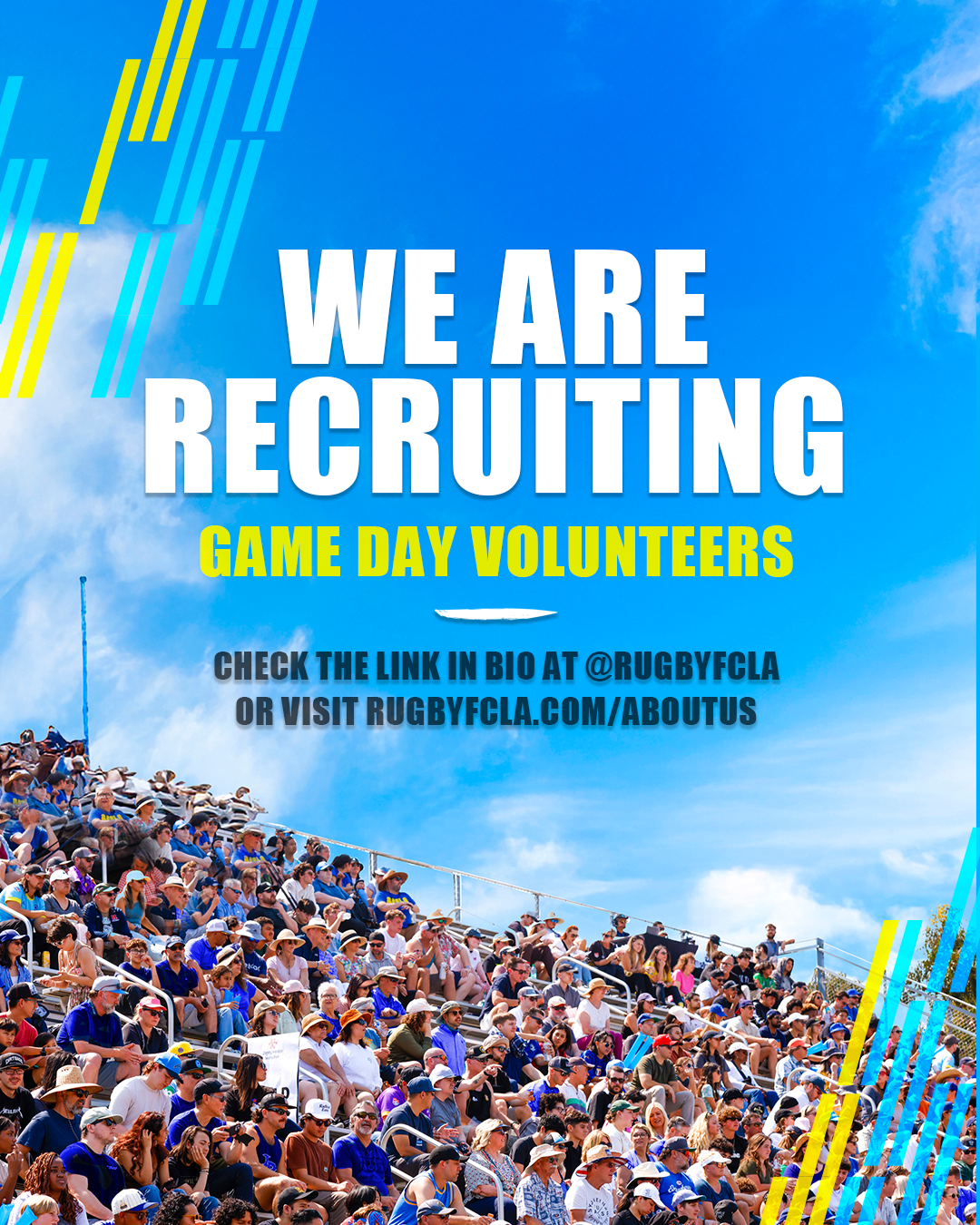 Game Day Volunteer Sign Up